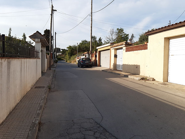 Carrer Campoamor, a Cerdanyola del Vallès