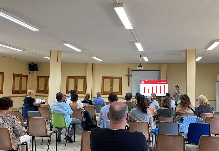 Sala d'actes de Caritas Cerdanyola