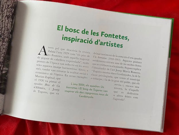 Llibre sobre Les Fontetes