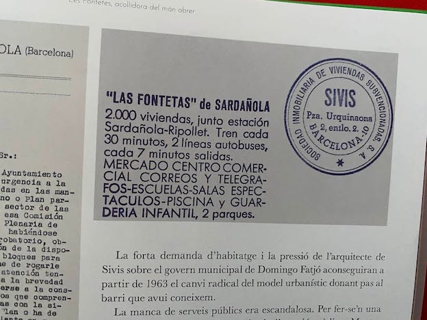 Llibre sobre Les Fontetes