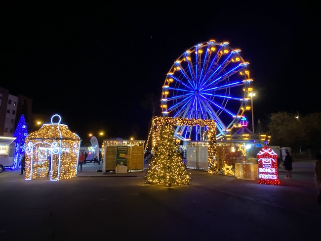 La Noria del Parc del Turonet de Cerdanyola Nadal 2024
