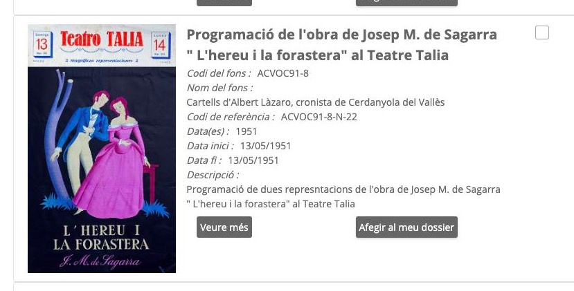 Material de l'Arxiu de l'Albert Lázaro, incorporat als Arxius Online de la Generalitat