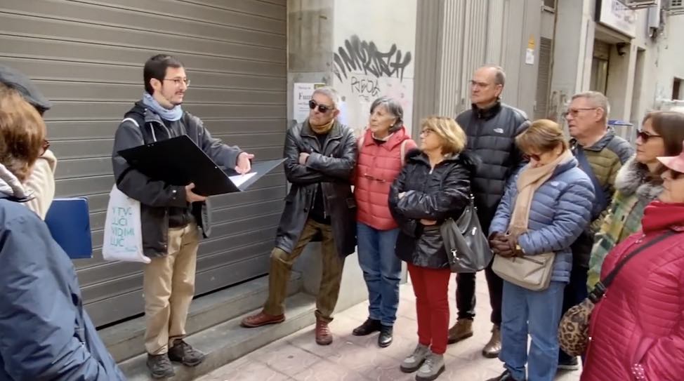 Visita a Sabadell organitzada pel CRAC (Col·lectiu de Recerques Arqueològiques de Cerdanyola)