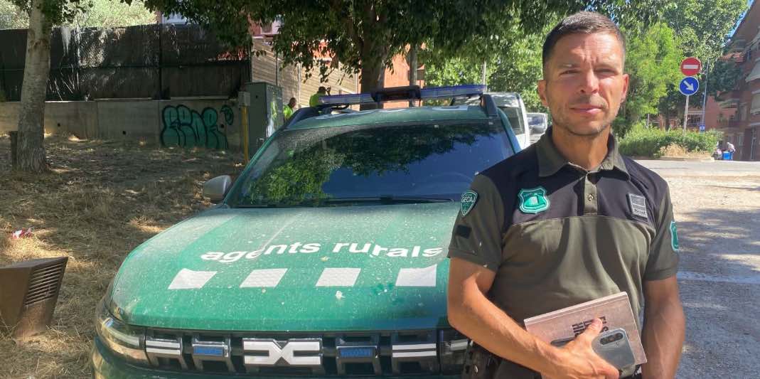 Adam Picon, responsable de la Unitat Central Operativa de Patrimoni Cultural del Cos d’Agents Rurals