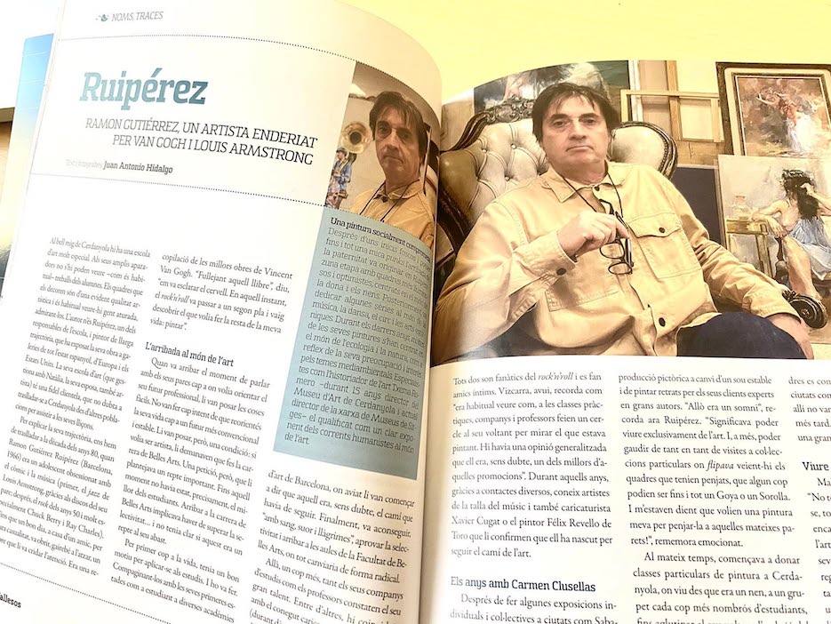 Ramon Gutiérrez (Ruiperez) a la revista Vallesos